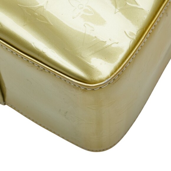 LOUIS VUITTON Green Monogram Leather Tote Bag - Picture 5 of 12